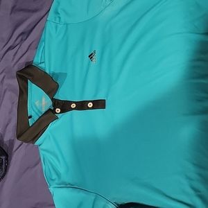 Adidas Golf Polo Teal Size XL